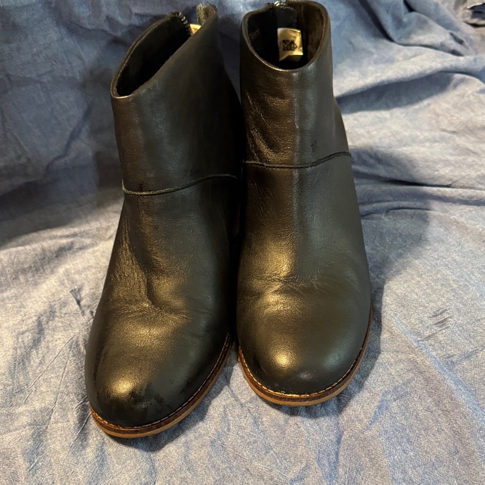 Toms Black Ankle Booties